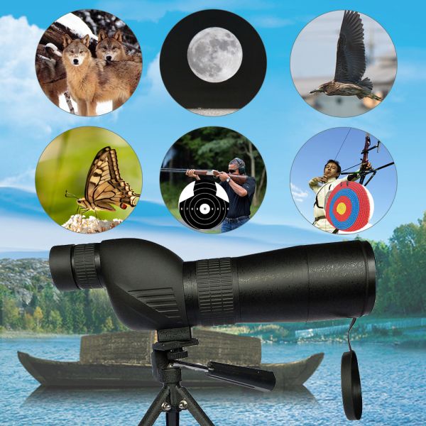 Long Range 15-45x60 Bird Viewing Scope Big Objective Lens