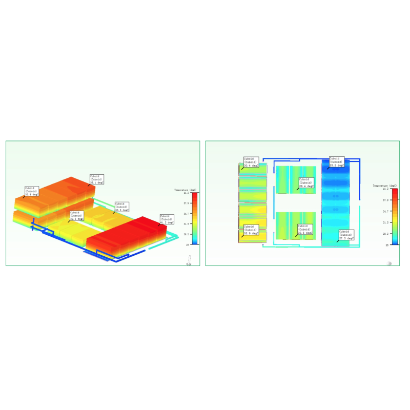 Custom Full Barss cold plates for Ethylene Glycol Amplifier cooling