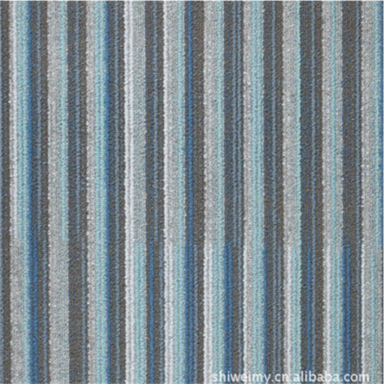 Tufted multi level loop 65%unicolor 35%invista nylon 6 carpet tile