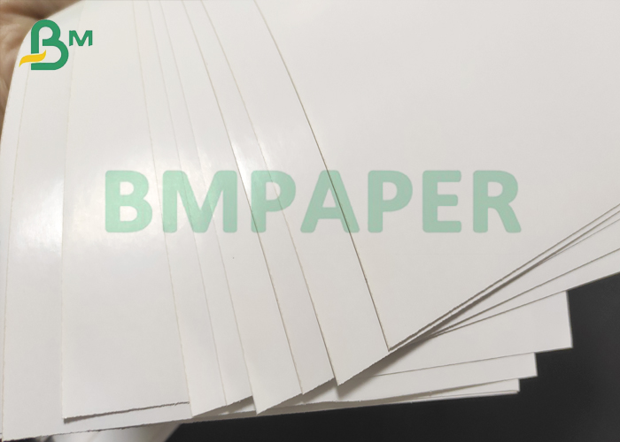 Glossy white sticker paper