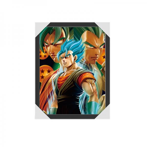 Naruto Anime Design 3D Picture Frame Lenticular Pictures For Home Decoration