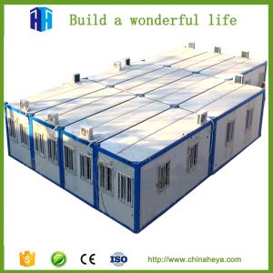 China Steel frame modular homes prefab camp house flatpack office container on sale