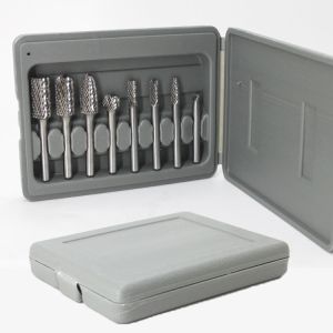 Multi Shapes Tungsten Carbide Burr Assortment Cemented Carbide Burr Set with
