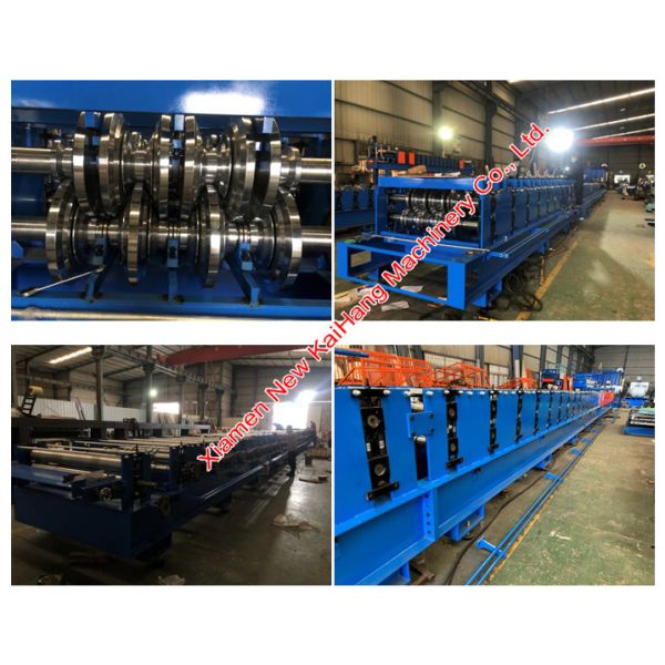 Floor deck roll forming machine, metal deck, steel deck, roofing panel, floor support, high rib