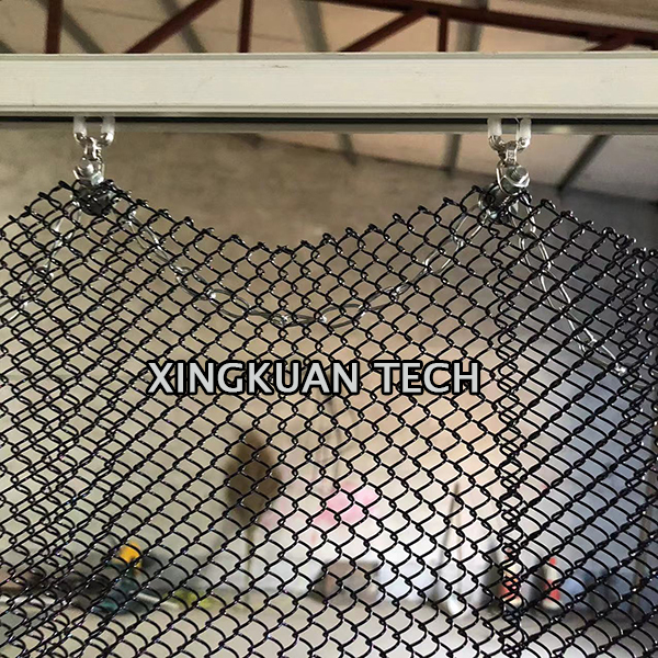 Architectural Decorative Mesh Curtain Wire Mesh Stainless Steel Material