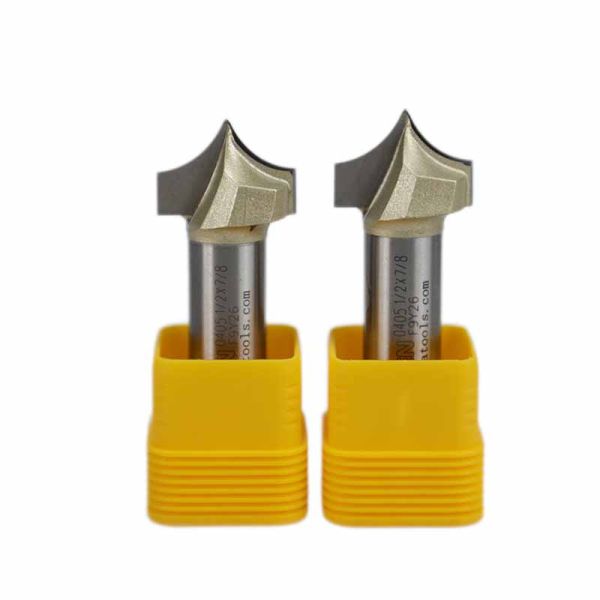 Arden Tideway CNC Bit Tools 1/2 Shank 90 Degree V Type Carbide CNC Woodworking Router Bits Wood Milling Cutter V Bit