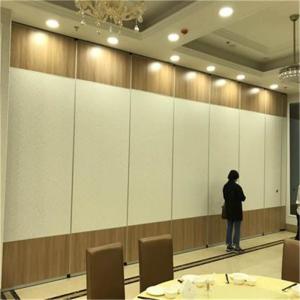 China Interior Wood Movable Sound Proof Sliding Folding Partition Walls Cost in United States on sale
