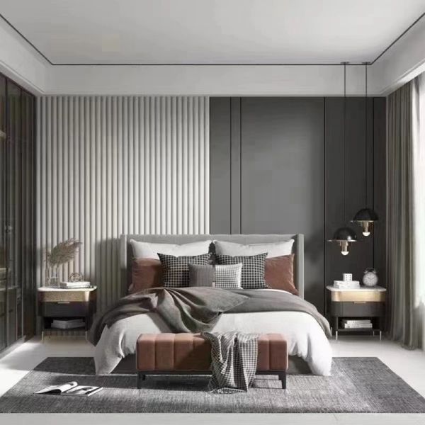 Superior Thermal Insulation Moisture Water Resistance PS wall panel for interior wall decoration