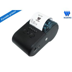 Wireless Handheld Bluetooth Thermal Printer Module , Label Printer Long Time