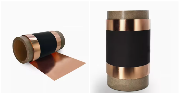 Single Sided Coated Copper Foil 8+1um X 260mm For Lithium Ion Battery