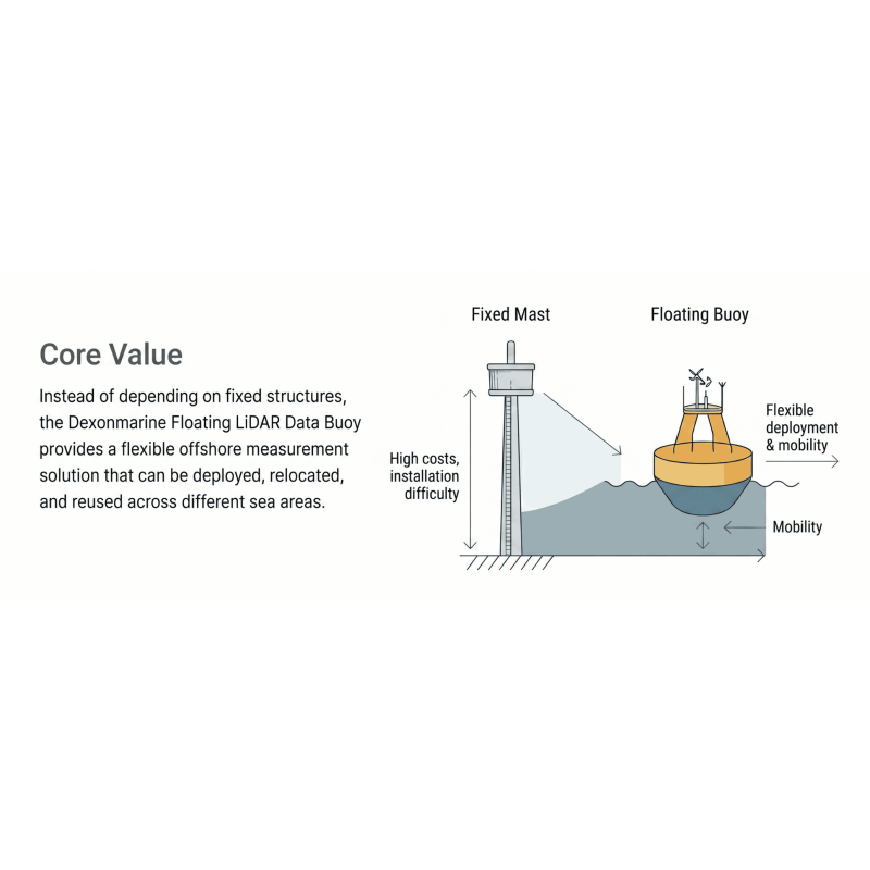 Offshore Wind Floating LiDAR Data Buoy Platform