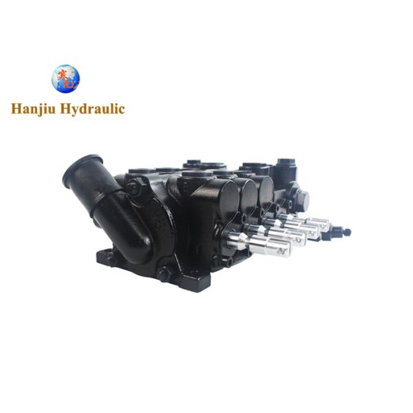 CDB-F15 Series Hydraulic Directional Valve Spring Return 80LPM 20Mpa For Forklift Loader Excavator