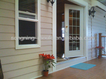 Customized PVC Door Frame Provides Popular Waterproof WPC Door and Frame Interior Using