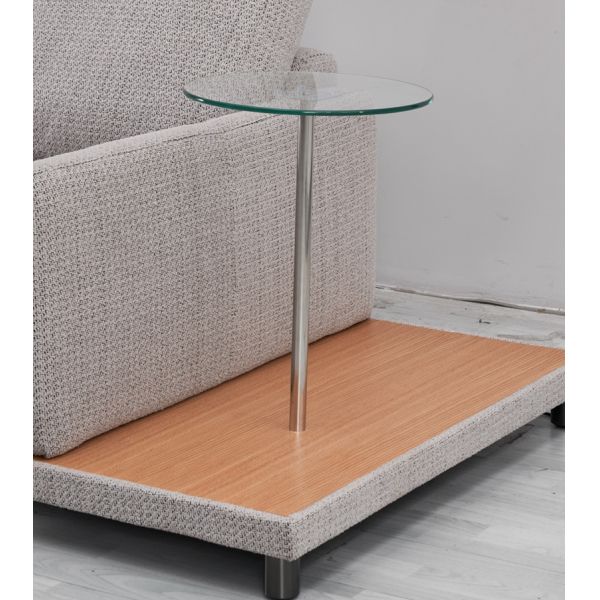 BN Electric Smart Double Function Sofa Edge Glass Tea Table Storage Cinema Sofa Combination Furniture