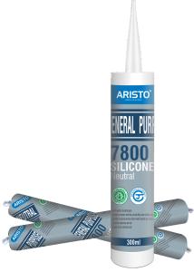 China Extruding One Component Neutral Silicone Sealant 300ml Cartridge on sale
