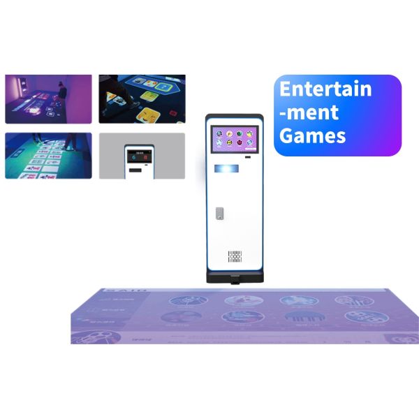 Plug and Play Coin Operated Interactive Floor Display for Indoor Play Areas