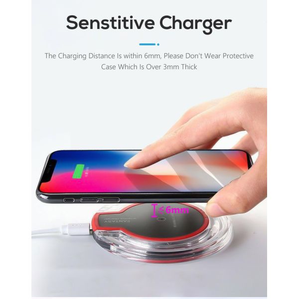 Micro Port 5W QI Wireless Charging Pad