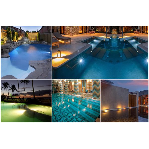 Stent models IP68 Structural waterproof led Underwater swimming pool lights