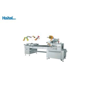 Buy cheap Stainless Steel Lollipop Packing Machine , Candy Pouch Packing Machine product