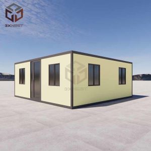 China 40ft Expandable Prefab Fold Out Container Homes Shelter Fast Assembly on sale