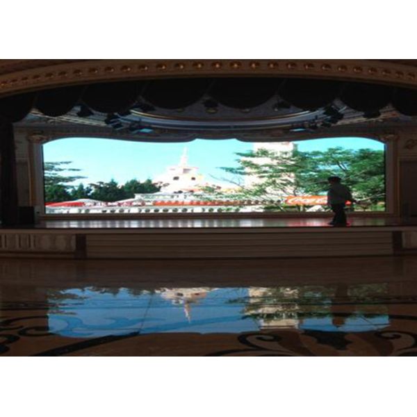 Full Color P10 HD LED Video Wall Lightweight Flexible LED Video Display IP65