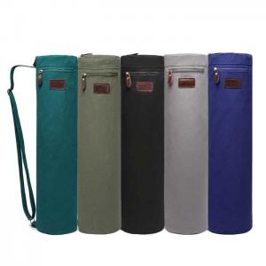Buy cheap 70×14cm Cotton Canvas Zipper Fashion Yoga Mat Bag Regular Color product