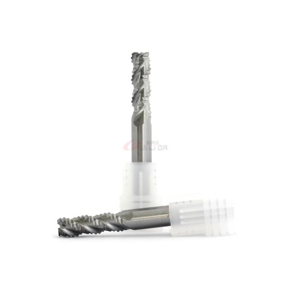 1/2 3 Flute End Mill 1/4" 6mm Aluminum Roughing End Mill For Steel Carbide