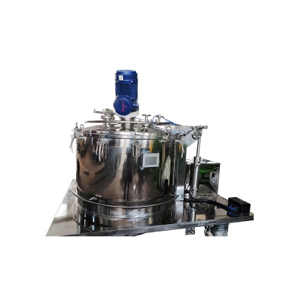 Scraper Bottom Discharge Chemical Centrifuge Machine / Peeler Basket Centrifuge