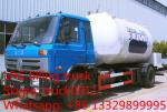 5000L -5500L DFAC LPG Bobtail Tanker Truck With Dispenser Filling Gas Machine,
