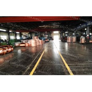 Buy cheap 0～3000mm/min Upward Continuous Casting Machine Red Copper Φ8mm product