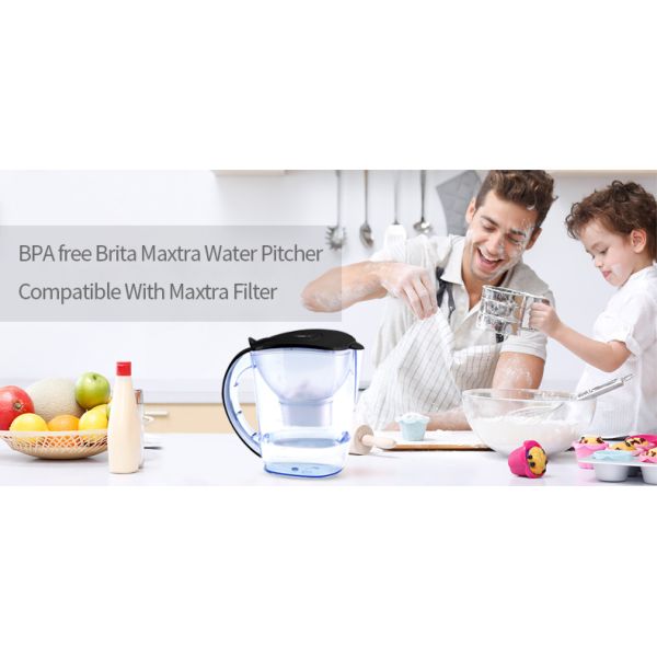 Home Use Brita Maxtra Water Jug , Alkaline Mineral Water Ionizer Pitcher