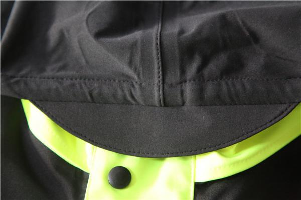 Class 3 HIVIS Work Clothes Withstand 50 Industrial Washes Safety Rain Jacket