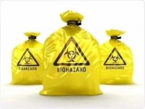 Buy cheap 5 Mil 86 Cm X 70cm Disposable Trash Biohazard Garbage Bags product