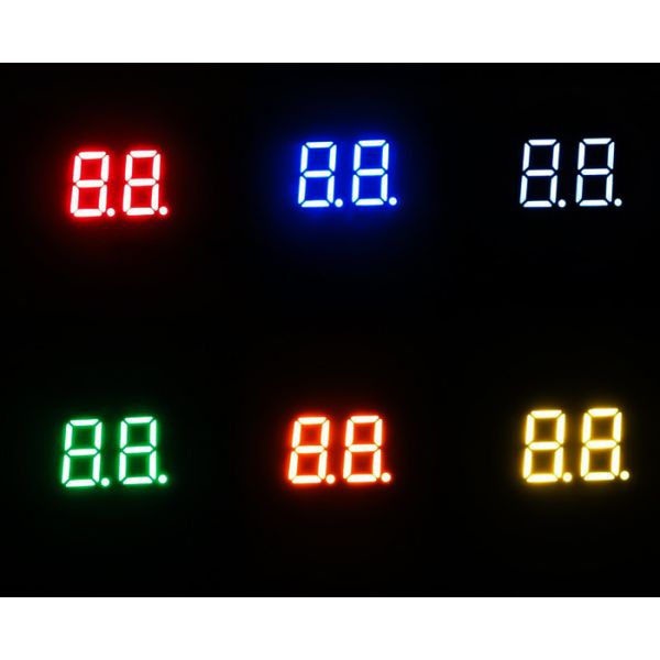 2 Digit 7 Segment Numeric LED Display 0.32 Inch Outdoor Indoor