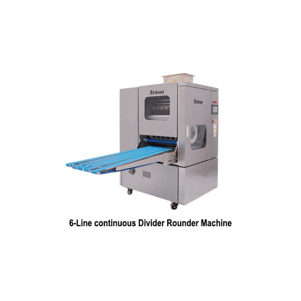 Bakery Automatic Dough Divider 10000pcs/H Bread Dough Rounding Machine