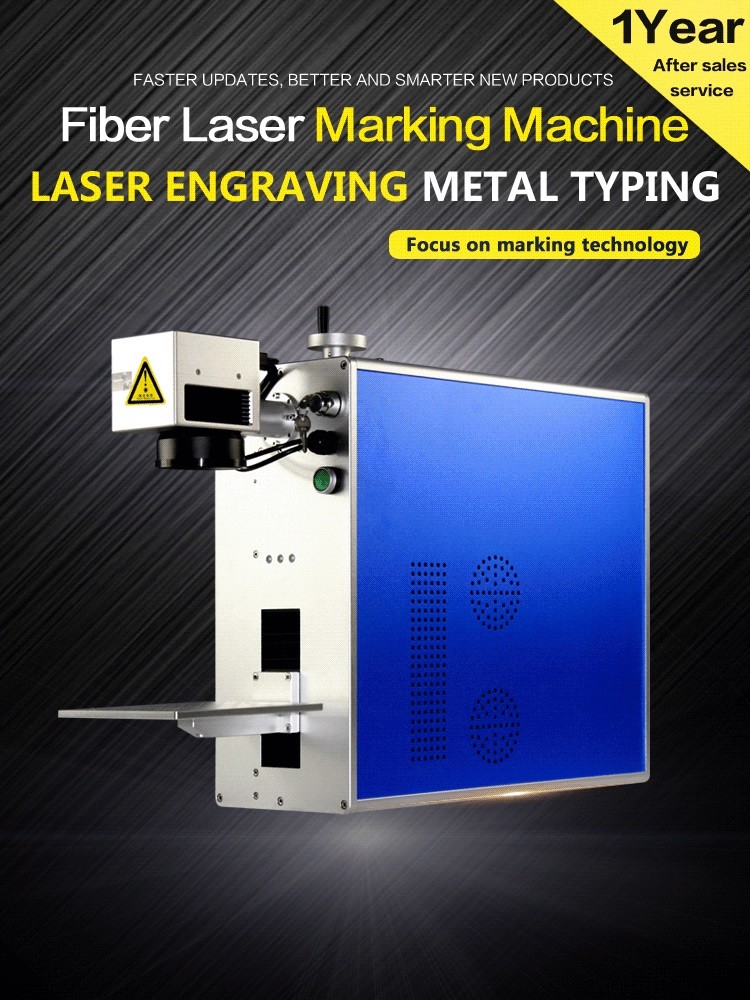 20W desktop mini fiber laser marking machine for bearing,metal parts,jewelry,plastic,bird