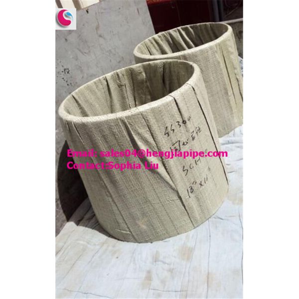 welded SS304 concentric reducer 18'' ×12'' SCH40