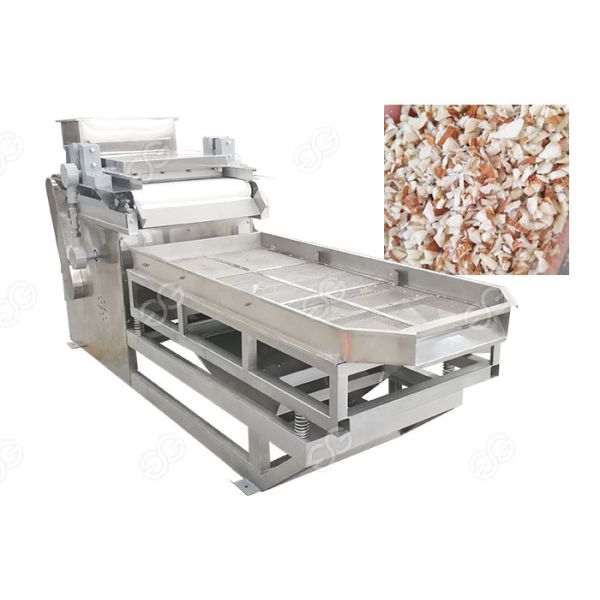 Stainless Steel Walnut Chopper Cutting Machine Nut Crusher Shredder With