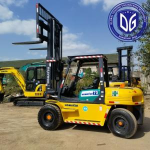 Buy cheap 7t FD70 Used Komatsu Forklift Powerful Used Forklift Hydraulic product