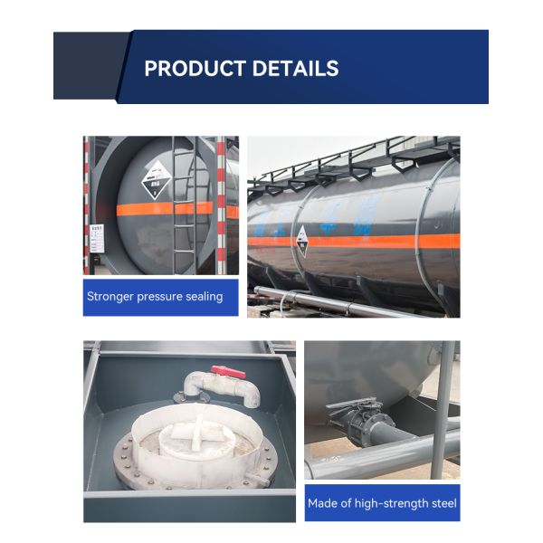 30ft Carbon Steel ISO Tank Container Fuel Gasoline Oil Tank Heavy Storage Tank Container
