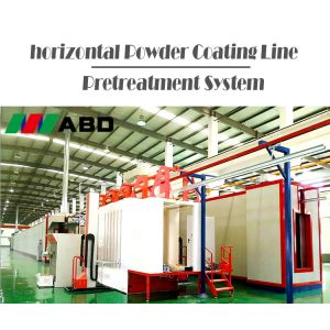 Buy cheap Small Galvanizing Horizontal Powder Coating Line Pretreatment ISO9001 product