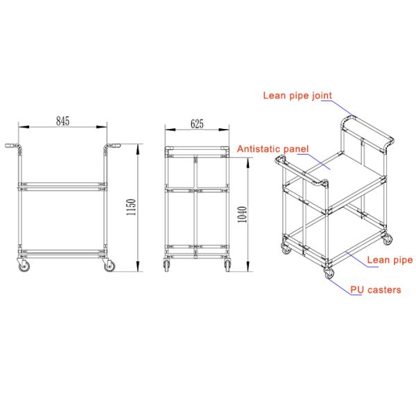 Simple Operation Pipe Storage Rack , Aging Rack With Long Useful Life