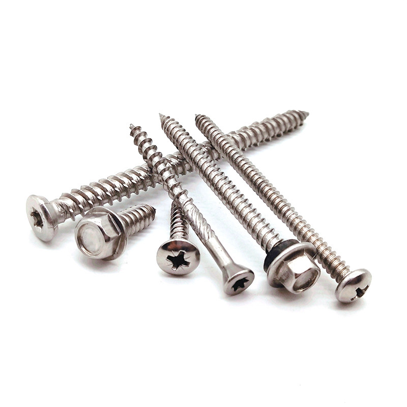 Buy cheap Plating Self Drilling Stainless Steel Screw Machine Parts product