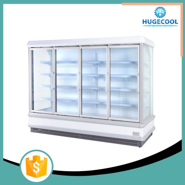 Beverage Cooler Multideck Display Fridge With Digital Temperature Controller