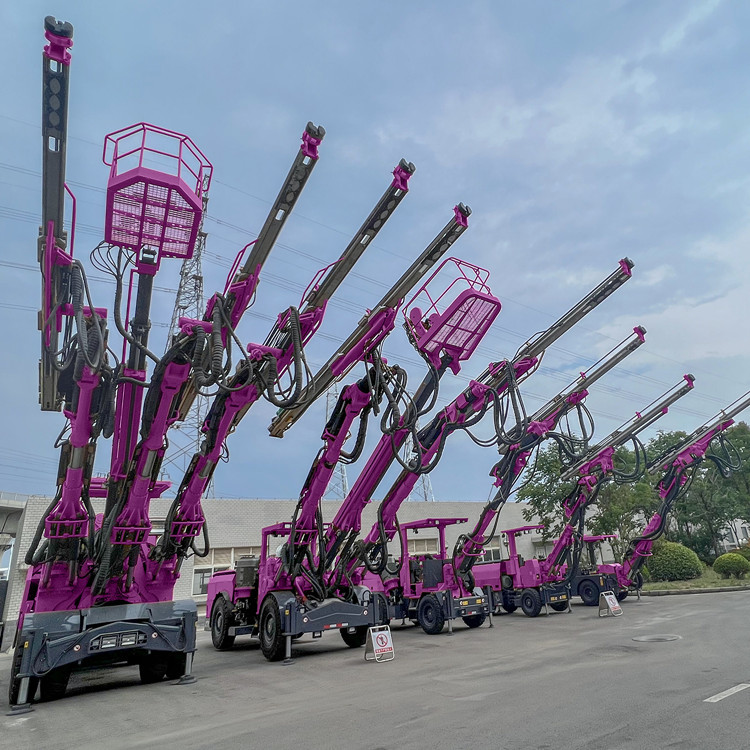 Underground Tunnel Automatic Concrete Shotcrete Machine Hydraulic Jumbo Drilling Rig