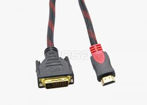 Buy cheap 24K Gold Plated Special Cables 1080P HDMI To DVI Cable With Ethernet Length Customized product