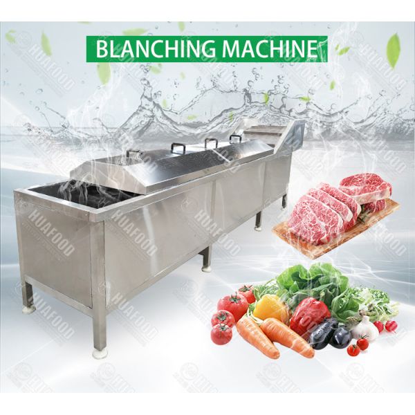 Food Precooking 300kg/H 2.95kw Potato Blanching Machine