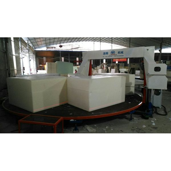 Precise Foam Cutting Machine with 10m diameter Circle Cutting Table