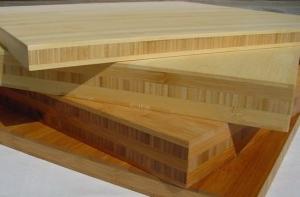 China naturally solid bamboo panel products with European grade glue in crossed construction on sale