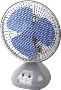 Buy cheap Metal Rechargeable Portable Fan With LED Light  , Portable Cooling Fan product